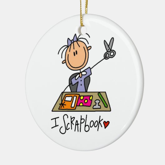 I Einklebebuch Keramikornament (Links)