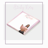 "I Embody Main Character Vibes - Customized 3"x3" Post-it Klebezettel