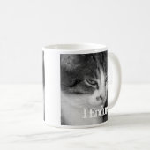 "I Endure" Crabby Cat Tasse (VorderseiteRechts)