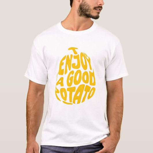 i enjoy a good potato T-Shirt (Vorderseite)