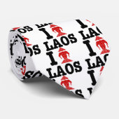 I Erawan (Liebe) Laos Krawatte (Gerollt)