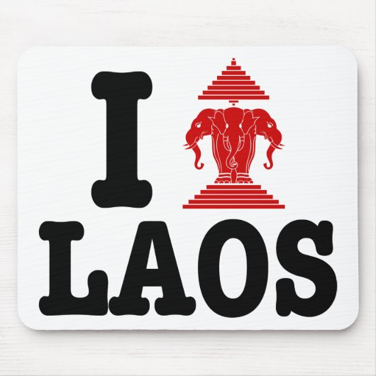 I Erawan (Liebe) Laos Mousepad (Vorne)