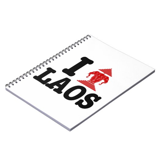 I Erawan (Liebe) Laos Notizblock (Linke Seite)