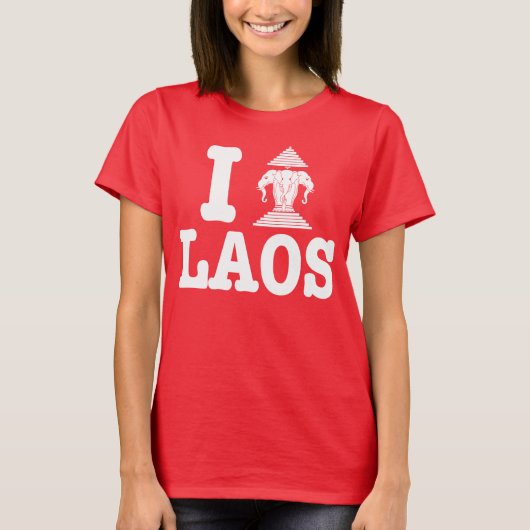 I Erawan (Liebe) Laos T-Shirt (Vorderseite)