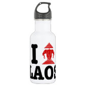 I Erawan (Liebe) Laos Trinkflasche (Vorderseite)