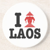 I Erawan (Liebe) Laos Untersetzer (Vorne)