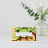 I | Ernährung + Gesundheit | Visitenkarte (Stehend Vorderseite)