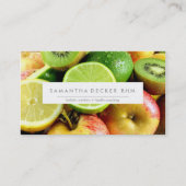 I | Ernährung + Gesundheit | Visitenkarte (Vorderseite)