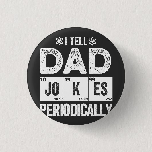 _I Erzähle regelmäßig Vater-Jokes Button (Vorderseite)