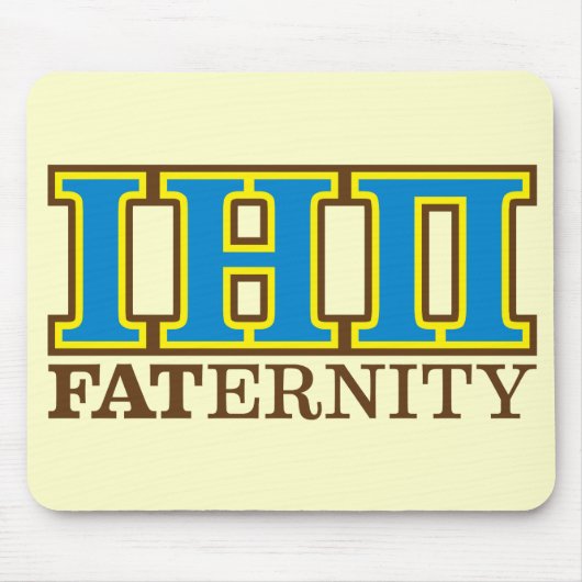 I Eta PU - Mausunterlage Mousepad (Vorne)