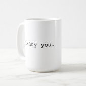 I extravagant Sie - Britephrase Kaffeetasse (Vorderseite Links)
