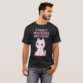 I Extravagant Whiskys and Paws Cat Collection Kitt T-Shirt (Vorne ganz)
