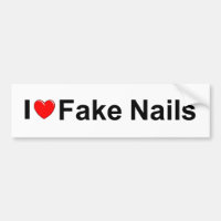 I Fake-Nägel der Liebe-(Herz)