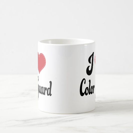 I Farbschutz der Liebe-(Herz) Kaffeetasse (Mittel)