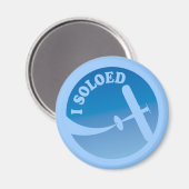 I Farbstoff und Flugzeug, grafisch Magnet (Vorderseite/Rückseite)