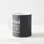 I Farted That's As Close To Giving A As You're Goi Kaffeetasse (Vorderseite Links)