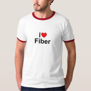 I Faser der Liebe-(Herz) T-Shirt
