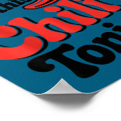 I Feel God In This Chili S Tonight.  Poster (Ecke)