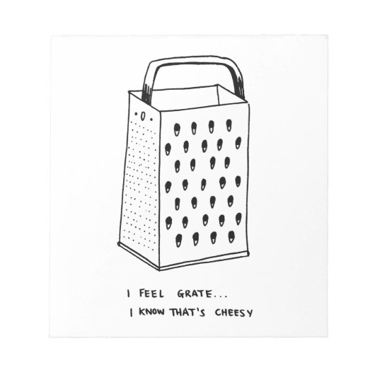 I Feel Grate Notizblock (Vorderseite)