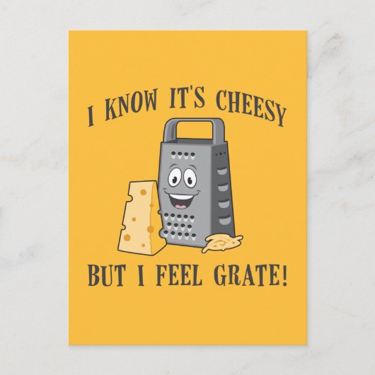 I Feel Grate Postkarte (Vorderseite)
