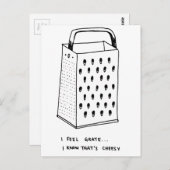 I Feel Grate Postkarte (Vorne/Hinten)
