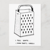 I Feel Grate Postkarte (Vorderseite)