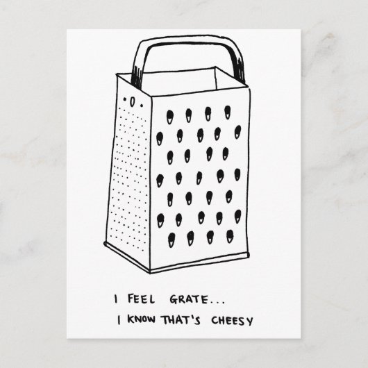 I Feel Grate Postkarte (Vorderseite)