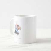 I Feel Hübsch (California Condor) Kaffeetasse (Vorderseite Links)