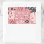 I Feel Like... Sticker (Tasche)