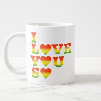 I FEEL LOVE FOR YOU Jumbo-Tasse