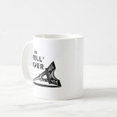 "I Fell" Tower Funny Mug Kaffeetasse (Vorderseite Links)