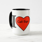 I fertigen Liebe Hamfests Tasse es besonders an! (Vorderseite Links)