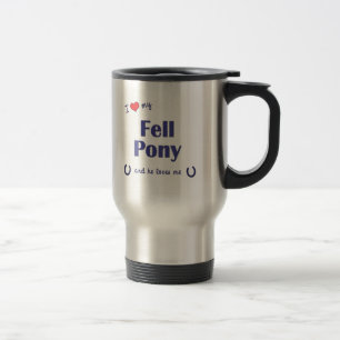 I fiel die meine Liebe Pony (männliches Pony) Reisebecher