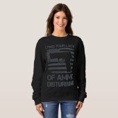 I Find Your Lack Of Ammo Disturbing   Pistol Pro G Sweatshirt (Vorne ganz)