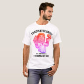 I fix bones, not egos Traumatologist Cartoon Desig T-Shirt (Vorne ganz)