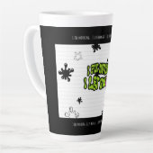 I Fix Nothing. I Let Him Go | Bold Minimal Quote M Milchtasse (Linke Ecke)