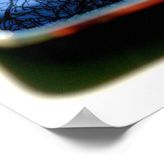 i fixiert i i iPhone Spiegel Poster (Ecke)