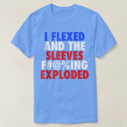 I Fleed The Sleeves F@ing T-Shirt (Design vorne)