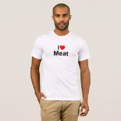 I Fleisch der Liebe-(Herz) T-Shirt (Vorne ganz)