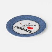 I FLIPPIN LIEBE PANCAKES PAPPTELLER (Schrägansicht)