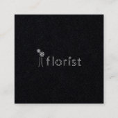 i floristさまショップカード２ quadratische visitenkarte (Vorderseite)