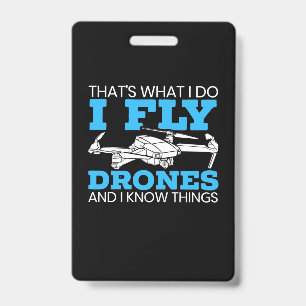 I Fly Drones Ausweis