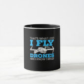 I Fly Drones Tasse (Zentrum)