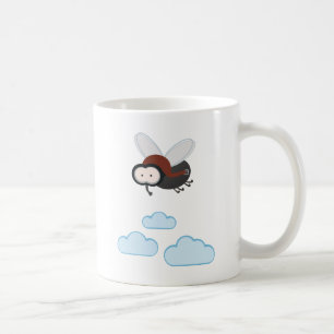 I fly so high - Puck die Stubenfliege Kaffeetasse