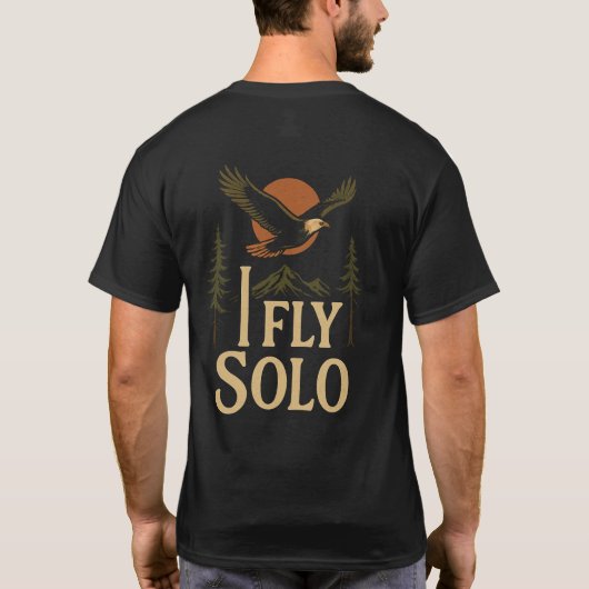 I_FLY_SOLO_EAGLE_1 T-Shirt (Rückseite)