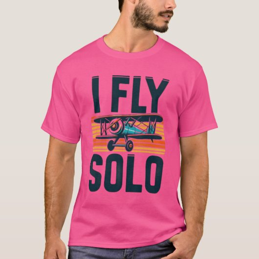 I_Fly_Solo, Sky_Awaits_3 T-Shirt (Vorderseite)