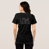 I_FLY_SOLO_Stripe_to_Solo_Flight! Tri-Blend Shirt (Rückseite voll)