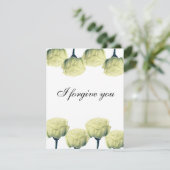 i forgive you einladung (Stehend Vorderseite)
