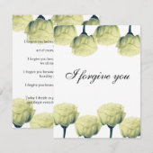 i forgive you einladung (Vorne/Hinten)