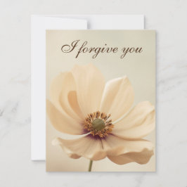 i forgive you flower einladung